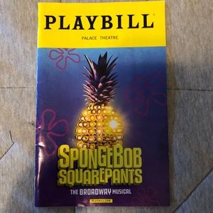 Spongebob the Broadway Musical Playbill